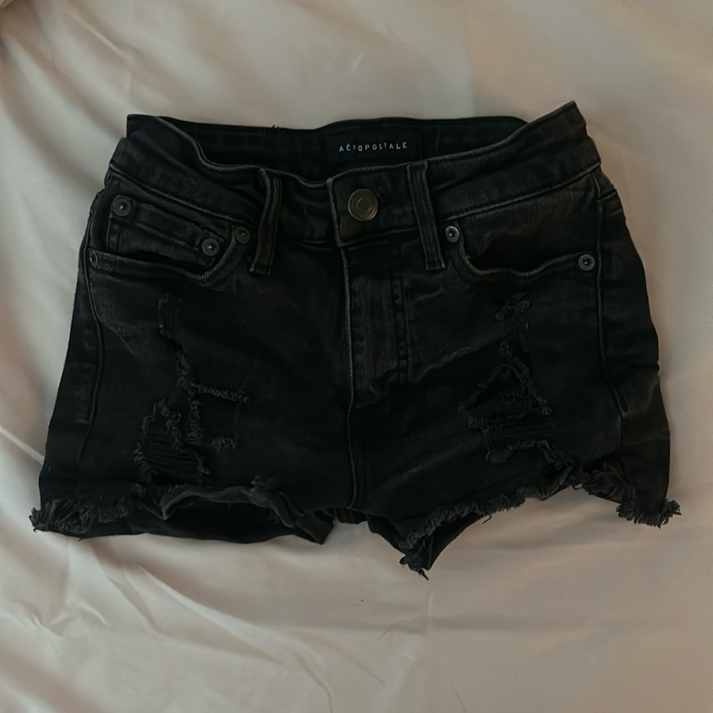 Black aeropostale jean shorts! 🖤